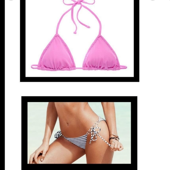 COPY - VS pink adjustable side tie bikini bottom - Picture 15 of 16